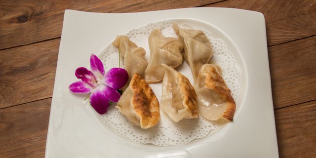 Pan Fried Pork Dumplings
