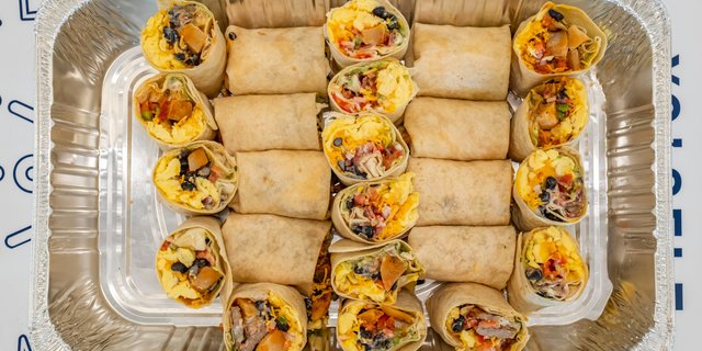 Breakfast Burrito Platter