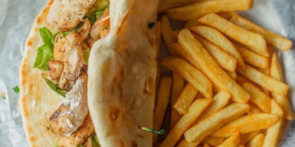 Chicken Gyro Sandwich