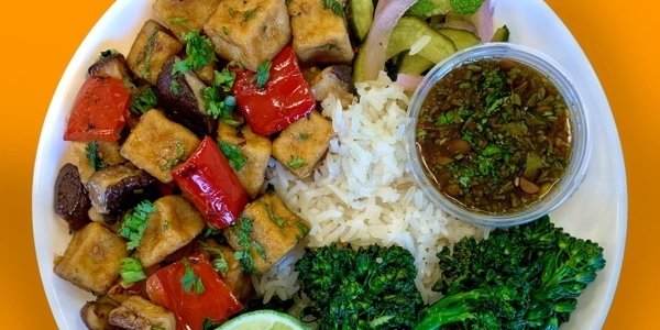 Fried Tofu Sisig Bowl