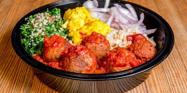 Turkish Meatballs Bowl