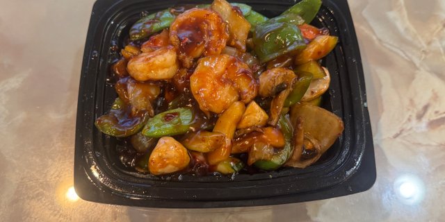 Shrimp w/ Garlic Sauce