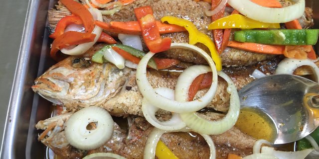 Escovith King Fish & Red Snapper