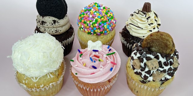 Half Dozen Regular Cupcakes