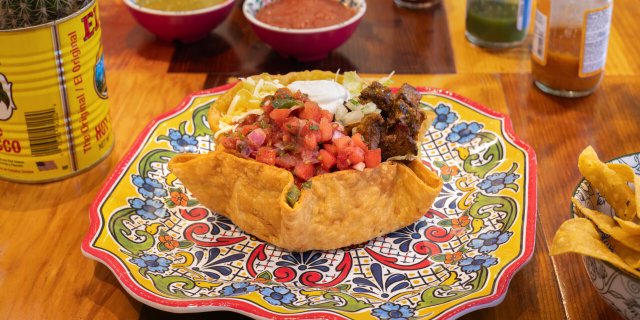 Mexican Taco Salad Bowls