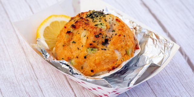 Double-Stuffed Seafood Clam
