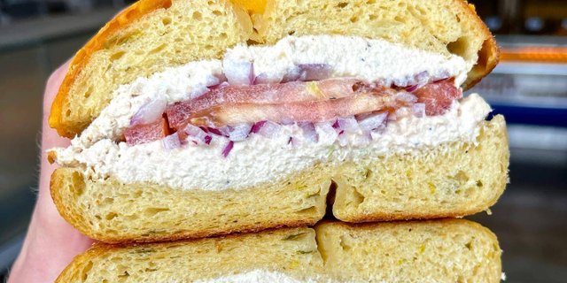 Signature Tuna Bagel