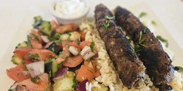 Kofta Kebab Platter