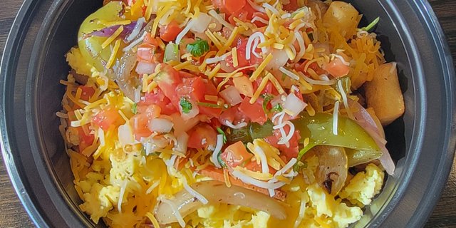 Vegetarian Breakfast Bowl