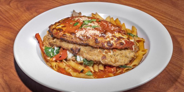 Stuffed Eggplant Parmigiana