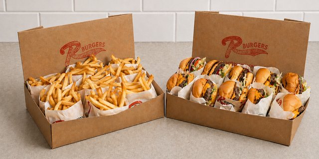 10-Pack Cheeseburgers & Fries