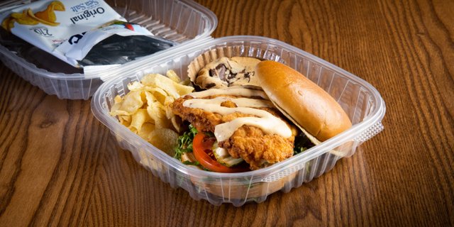 Spicy Crispy Chicken Sandwich Boxed Lunch