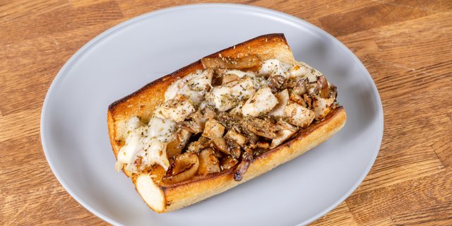 Chicken Philly Cheese Hoagie