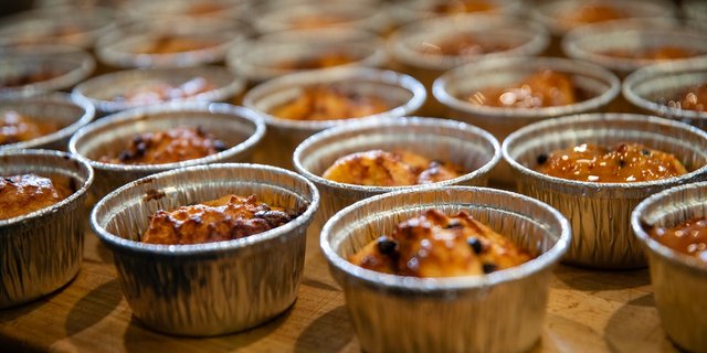 Warm Bread Pudding