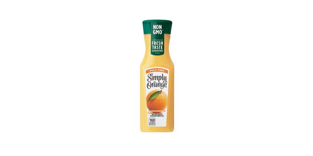 Simply Orange Bottled Orange Juice