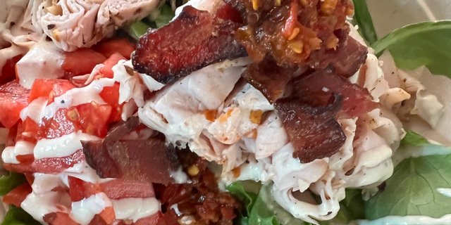 Turkey Hot Club Salad
