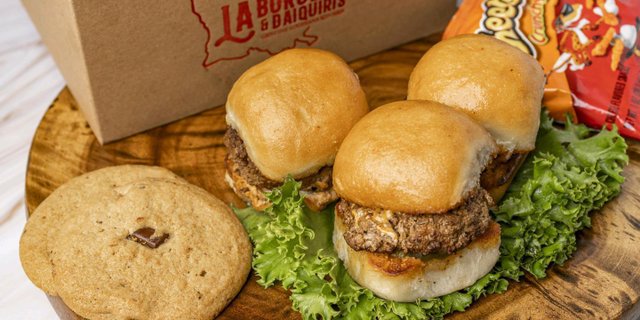 Hamburger Sliders Boxed Lunch
