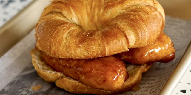 Honey Butter Chicken Croissant Box