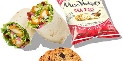 Buffalo Bang Chicken Wrap Personal Lunch