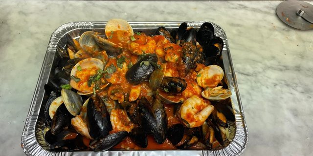 Seafood fra Diavolo