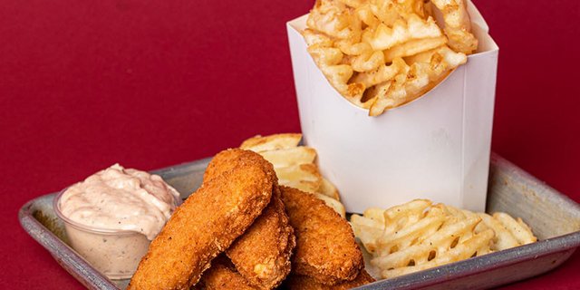 Vegan Chicken Tender Meal