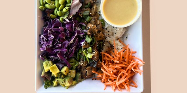 Mango Seared Pork Bowl