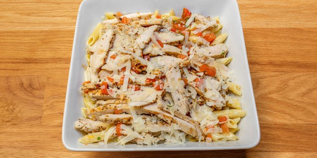 Three-Cheese Chicken Penne