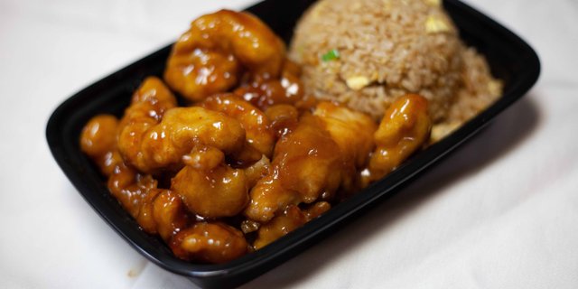 Individual Orange Chicken
