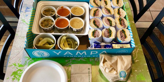 Classic Sandwich & Soup Combo Tray