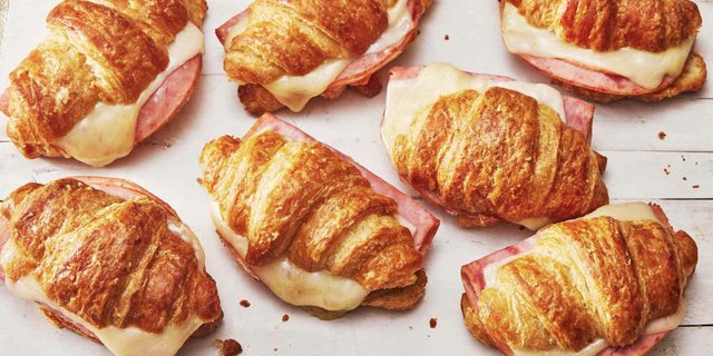 Ham & Mozzarella Croissant Platter