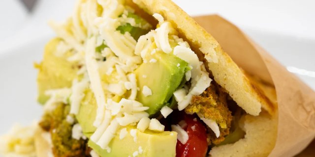 Falafel Arepa