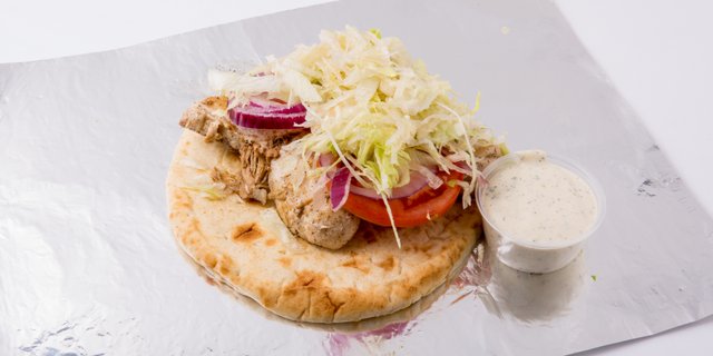 Chicken Gyro Pita Sandwich