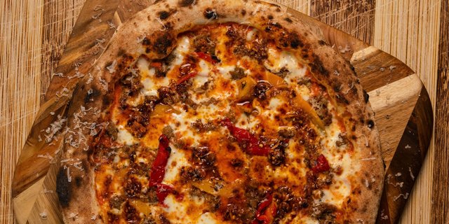 Peppered Vodka Pizza