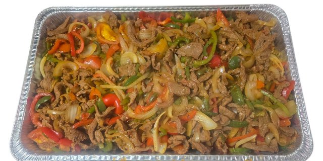 Beef Fajitas Tray