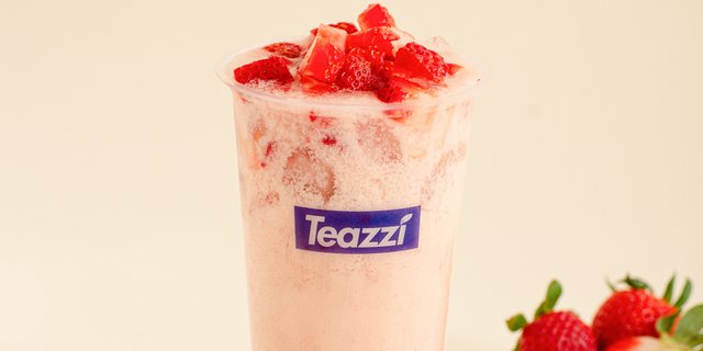 Strawberry Four Seasons Milk Tea