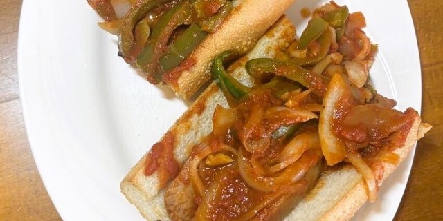Sausage, Pepper & Onions Sub