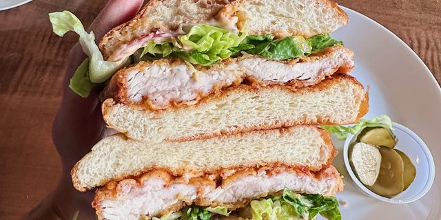 Fried Chicken Sando
