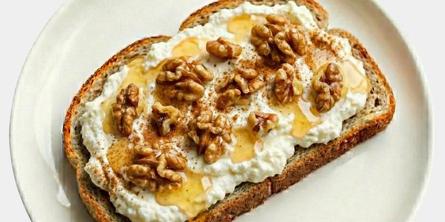 Ricotta Honey Walnut Toast