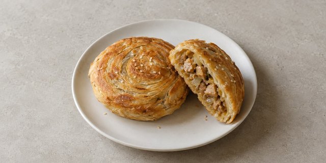 Chicken Flaky Pastry Pie
