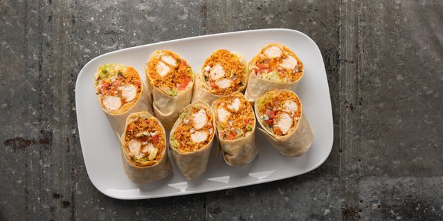 Kick'n Chicken Wraps
