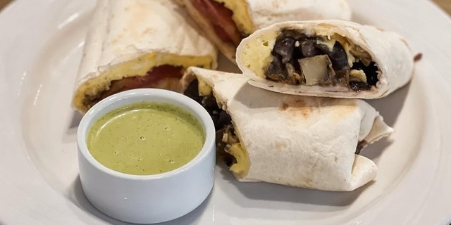 Dozen Bean Breakfast Tacos