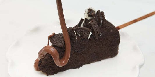 Oreo Nutella Cheesecake on a Stick