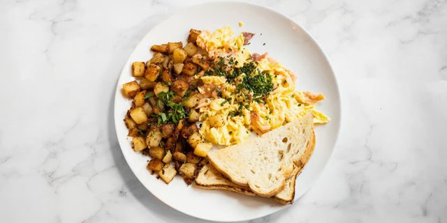 Salmon Scramble