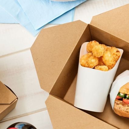 Double Chicken Smash® Burger Boxed Lunch