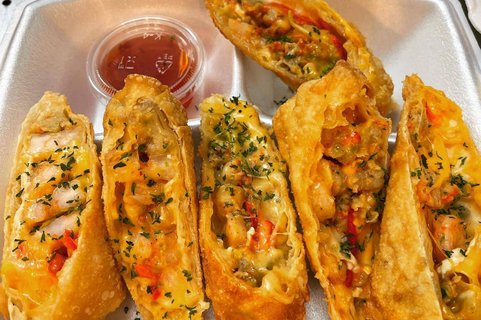 Seafood Egg Rolls
