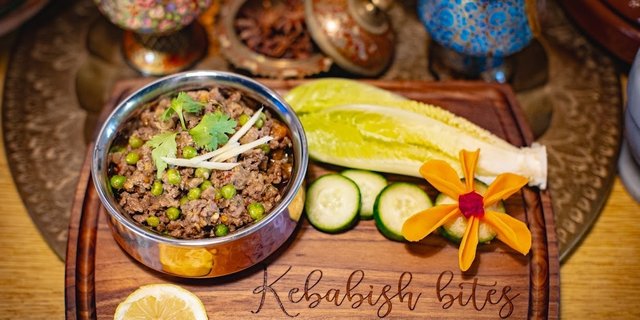 Beef Keema Matar W/ Rice