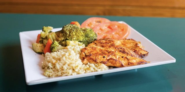 Grilled Chicken Breast Plate