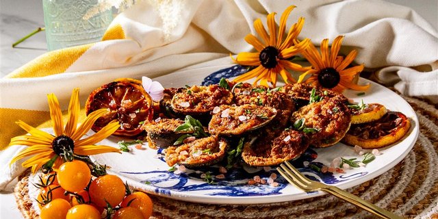 Baked Clams Oreganata