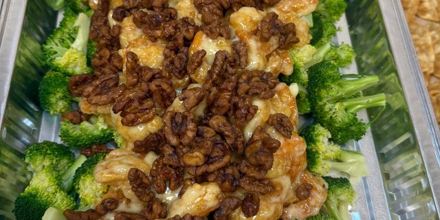Honey Walnut Shrimp Tray