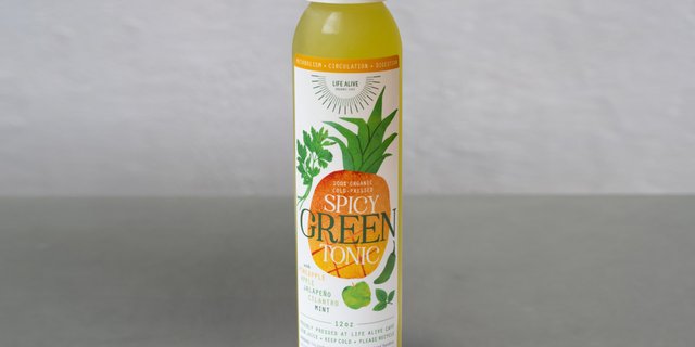 Spicy Green Tonic Cold Pressed Juice